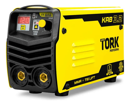 Maquina De Solda Inversora Tork Kab 3.2 Mma Eletrodo 220v Amarelo 220v