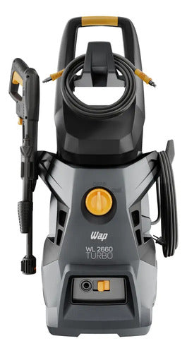 Lavadora De Alta Pressão Wap Wl 2660 Turbo Com Aplicador Cinza 220v 60 Hz