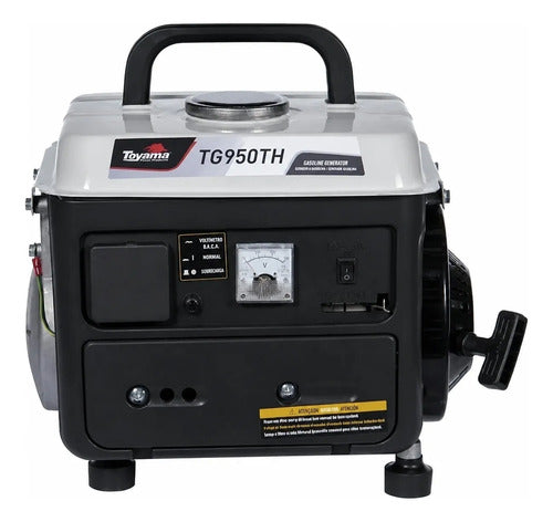 gerador gasolina toyama tg950th-110 850w monofásico