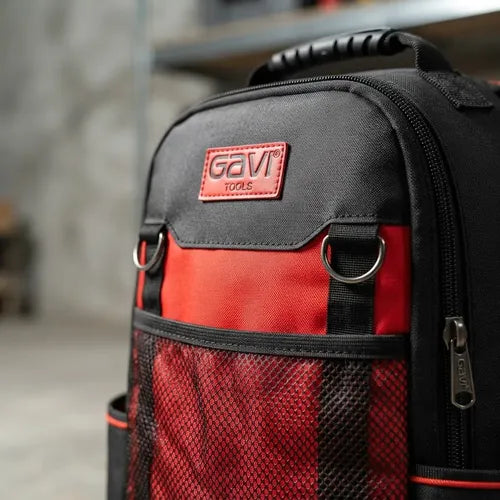 mochila ferramentas gavi tools carrinho 600d 8 bolsos preto