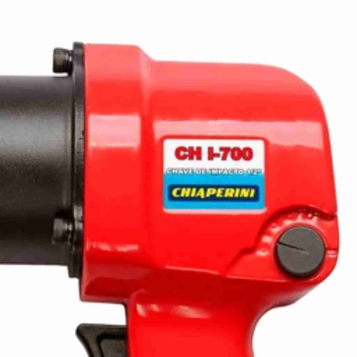 chave de impacto pneumática 1/2 pol 70kgf chiaperini chi-700 vermelho 00 hz