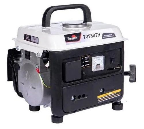 gerador gasolina toyama tg950th-110 850w monofásico