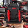 Mochila Ferramentas Gavi Tools 600d 9 Bolsos Painel Interno Preto