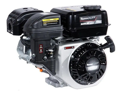motor gasolina 7 hp 4 tempos 210cc toyama  chavetado te70 xp