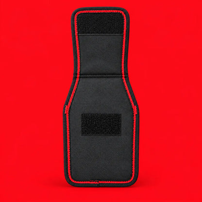 Cinto Porta-ferramentas Gavi Tools 600d Vermelho 13x6x22 Cm +  Trena L600 3m Lufkin
