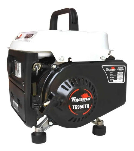 gerador gasolina toyama tg950th-110 850w monofásico