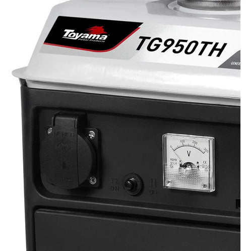 gerador gasolina toyama tg950th-110 850w monofásico