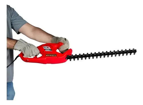 aparador elétrico de cerca toyama tht500e 450w lâmina 50cm 220v vermelho