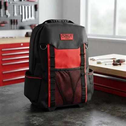 Mochila Ferramentas Gavi Tools Carrinho 600d + Parafusadeira Vonder PFV120