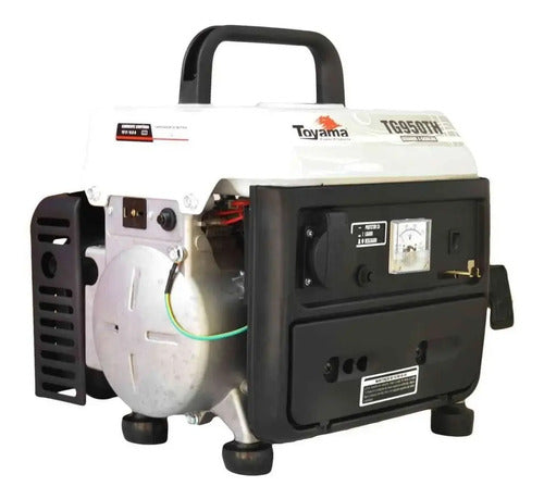 gerador gasolina toyama tg950th-110 850w monofásico